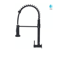 Torneira de Parede Preta Cozinha Gourmet Água Fria - 7