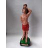 Imagem Sao Sebastiao Escultura Gesso Estatua 20 Cm - 1
