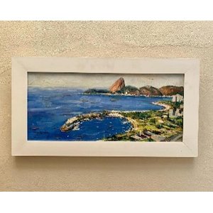 Quadro Decorativo Baía da Guanabara de Jorge Vieira