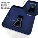 Ver imagem 4 de Kit 3 Potes Hermético Dubai Azul 5 Litros