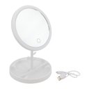 Ver imagem 1 de Espelho para Maquiagem Dobrável com Led e Zoom 4264br