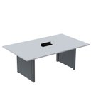 Ver imagem 1 de Mesa de Reunião 2000x1200 MRCPB2012PP Cinza/Grafito