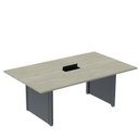 Ver imagem 1 de Mesa de Reunião 2000x1200 MRCPB2012PP Marrom/Noce Marromle/Grafito
