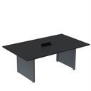 Ver imagem 1 de Mesa de Reunião 2000x1200 MRCPB2012PP Preto/Grafito