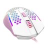 Mouse Gamer Redragon M987wp Reaping Elite Rgb Branco Rosa - 3