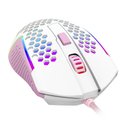 Ver imagem 3 de Mouse Gamer Redragon M987wp Reaping Elite Rgb Branco Rosa