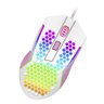 Mouse Gamer Redragon M987wp Reaping Elite Rgb Branco Rosa - 2