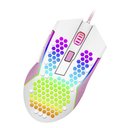Ver imagem 2 de Mouse Gamer Redragon M987wp Reaping Elite Rgb Branco Rosa