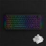 Teclado Gamer Akko 5075s Shine Through Rgb Switch Wine White - 2