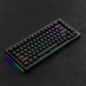 Teclado Gamer Akko 5075s Shine Through Rgb Switch Wine White - 3