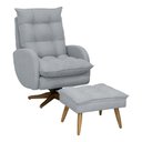 Ver imagem 2 de Poltrona Amamentação Clarice Giro/balanço Pb603 Decor Loppes Poltrona Amamentacão Balanço Decorativa