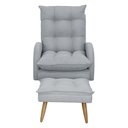 Ver imagem 3 de Poltrona Amamentação Clarice Giro/balanço Pb603 Decor Loppes Poltrona Amamentacão Balanço Decorativa