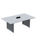Ver imagem 1 de Mesa de Reunião 2000x1400 MRCPB2014PP Cinza/Grafito