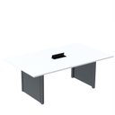 Ver imagem 1 de Mesa de Reunião 2000x1400 MRCPB2014PP Branco/Grafito