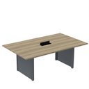 Ver imagem 1 de Mesa de Reunião 2000x1400 MRCPB2014PP Marrom/Noce Marromle/Grafito