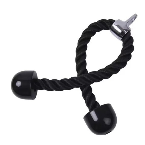 Puxador de Triceps Corda Crossover Profissional Academia Musculaçao Treino Fit