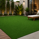 Ver mais imagens de 4m² Grama Sintética 20mm com Proteção UV e Antifungo 1,00 x 4,00m Verde-Bandeira Rm Decor