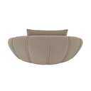 Ver imagem 5 de Caminha Pet Poltrona Golden 78cm Veludo Bege - Sallar Home