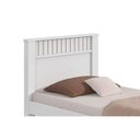 Ver imagem 6 de Bicama Solteiro Athenas 2 Gavetas c/Auxiliar Branco - Lopas