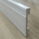 Ver imagem 3 de Rodape 10cm Poliestireno Frisado Branco - 2,4 Metros