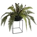 Ver imagem 6 de Kit 5 Plantas Artificiais Verdes para Ambientes Internos e Externos