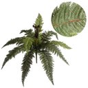 Ver imagem 3 de Kit 5 Plantas Artificiais Verdes para Ambientes Internos e Externos
