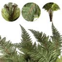 Ver imagem 7 de Kit 5 Plantas Artificiais Verdes para Ambientes Internos e Externos