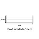 Ver imagem 5 de Prateleira para Livros Infantil em Mdf Plancasa Cinza Cristal Tx