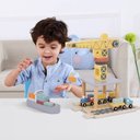 Ver imagem 3 de Brinquedo Didatico Conjunto Guindaste Tj192a