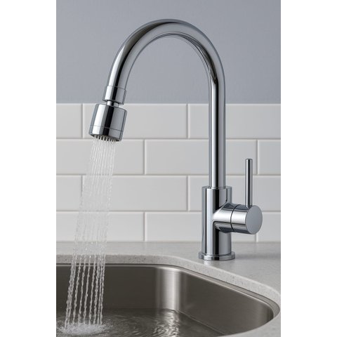 Torneira Mono Cozinha Prime C/arejador 2 Jatos Cromada
