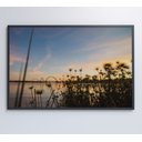 Ver imagem 7 de Quadro por do Sol Ponte Jk - 60x40 Cm - Adesivo Fotográfico