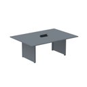 Ver imagem 1 de Mesa de Reunião 2000x1200 MRCPB2012PP Cinza/Grafito