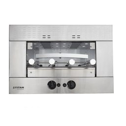 Churrasqueira a Gás de Embutir 4 Espetos Painel Ventilado Titan Tipo de Gá Glp 220v - 2