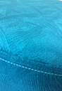 Ver imagem 2 de Puff Pé Palito Redondo Não É Segredo Suede Animale Turquesa 40x45