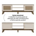 Ver imagem 3 de Conjunto Sala Charlotte: Rack 4524 + Buffet 4520