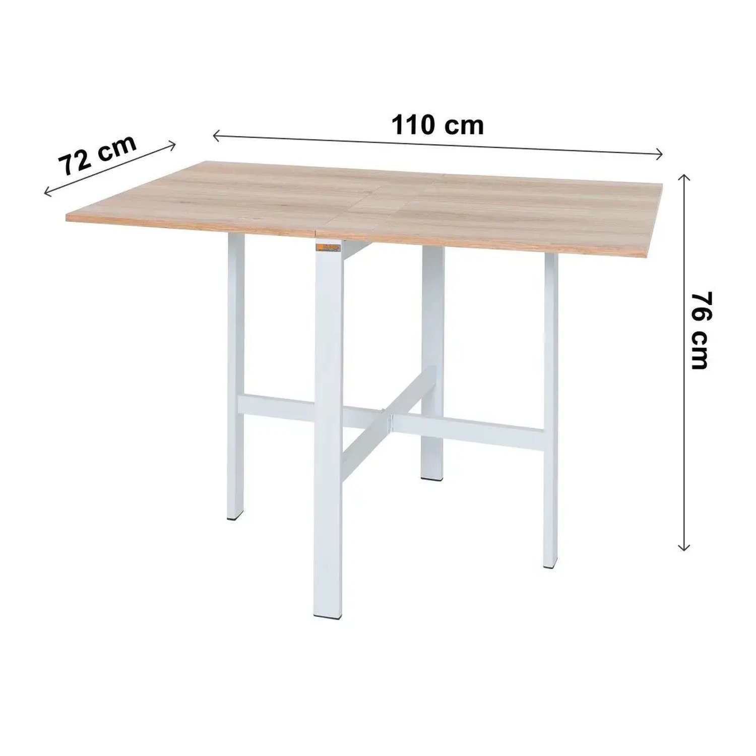 Mesa para Sala de Jantar Dobrável 4 Lugares Izi - 3