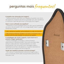 Espelho Corpo Inteiro Orgânico 60x110cm Flame Rei Dos Vidros - 8