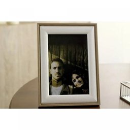Porta Retrato de Mdf Branco 13cm X 18cm 220355 Lyor - 2