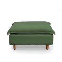 Ver imagem 3 de Puff Modular com Pé Madeira Sôma CabeCasa MadeiraOriginals Verde
