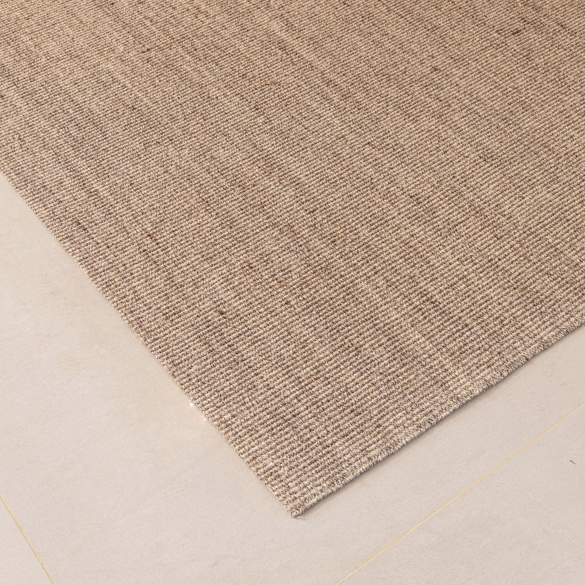 Tapete de Sisal Natural Basico Areia Redondo 2,00 - 6