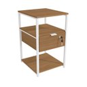 Ver imagem 3 de Mesa Auxiliar 1 Gaveta 39,5cm Estilo Industrial Li046 Kappesberg Industrial