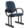 01 Cadeira para Auditório com Prancheta Linha Dallas Auditório Azul - 1