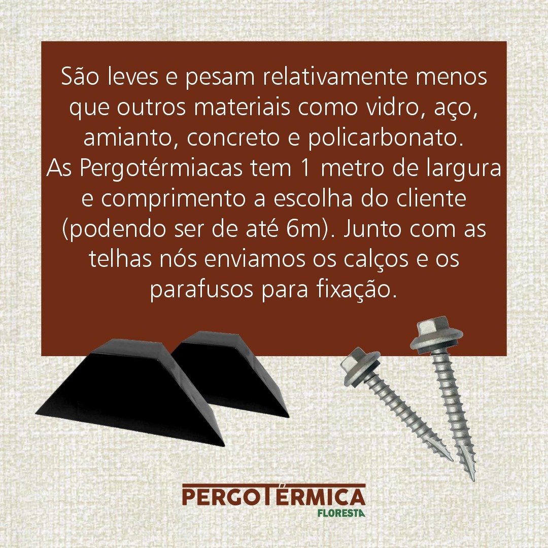Telha De Fibra De Vidro Para Pergolado 3m de Comprimento - 8