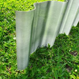 Telha De Fibra De Vidro Para Pergolado 3m de Comprimento - 3