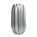 Ver imagem 1 de Vaso centro de mesa prata médio de cerâmica decorativo