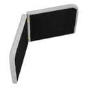 Ver imagem 5 de Cabeceira Painel Orgânico Cama Box Casal Padrão Aira 140cm Dobrável Linho Cinza Claro - Desk Design