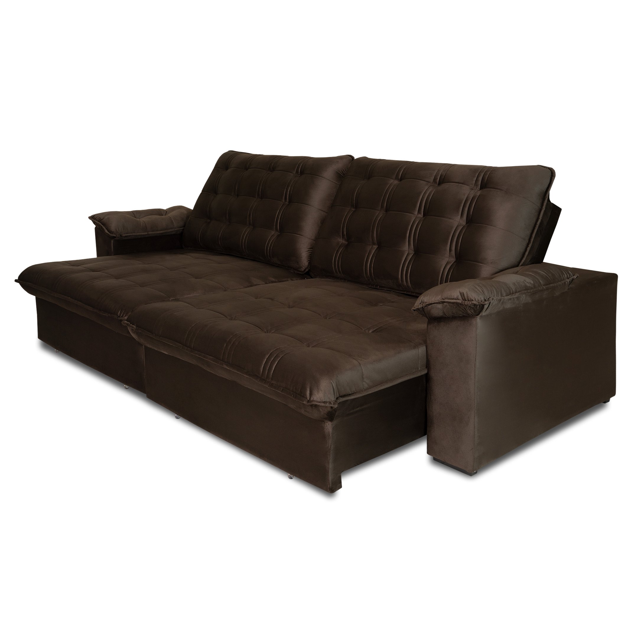 Sofá Pullman Retrátil 230cm Platinum - 7