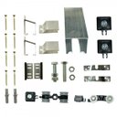 Ver imagem 4 de Porta de Correr Lisa C/ Fundo Primer Branco Kit Aluminio 082x210cm