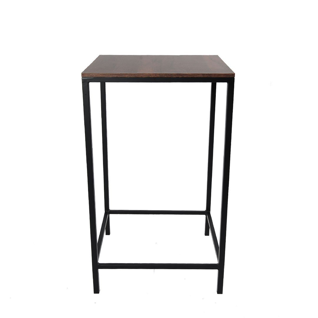 Jogo Bistro Estilo Industrial Moderno Imbuia Preto - Intagliato - 7