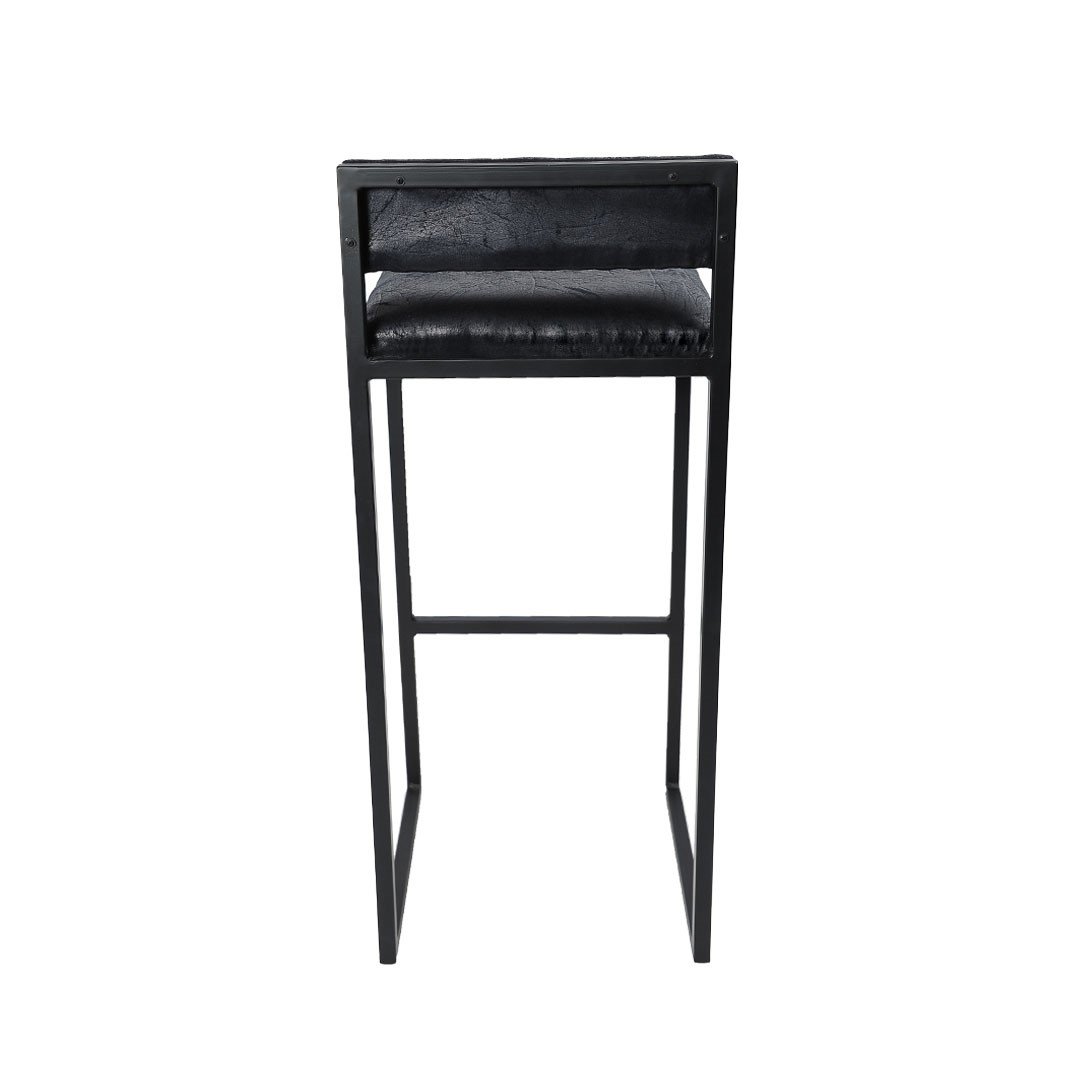 Jogo Bistro Estilo Industrial Moderno Imbuia Preto - Intagliato - 5